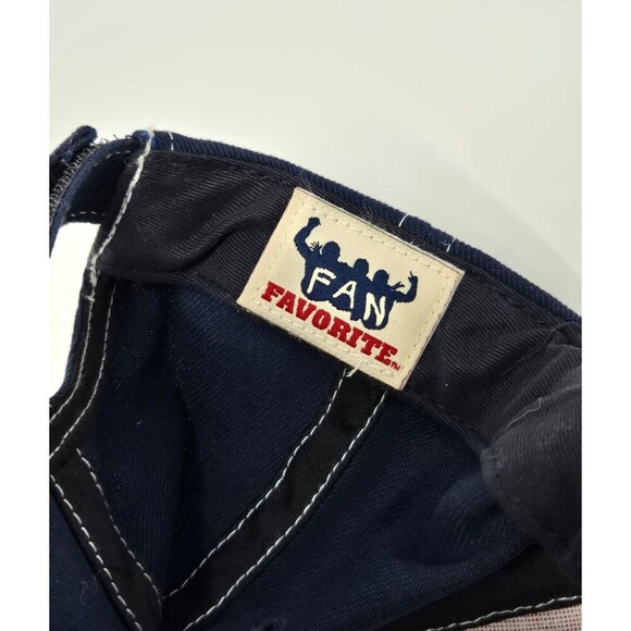 CLEVELAND INDIANS CHEIF WAHOO RED & NAVY BLUE 100% COTTON BASEBALL HAT UNISEX OS - Picture 10 of 12